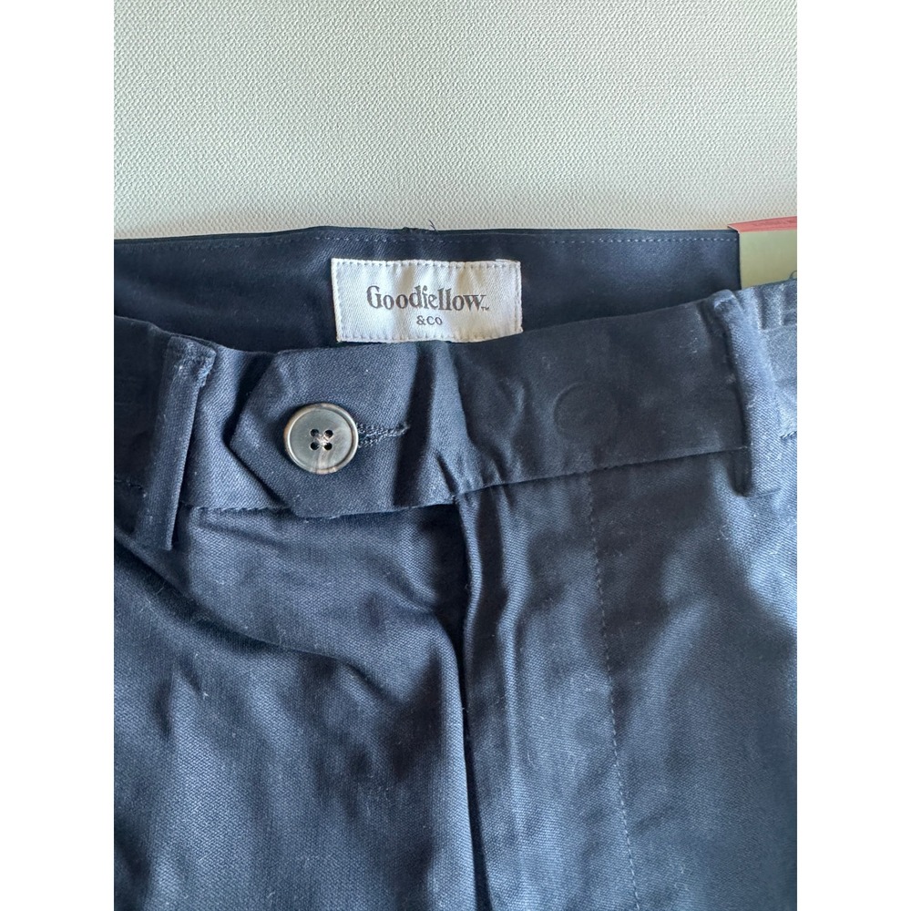 Goodfellow & Co. Slim Trousers Chino Pants‎ Navy Blue Comfort Fit W30 L30 - Picture 3 of 9